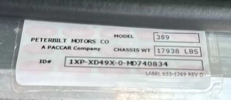 2021 Peterbilt 389 photo 96