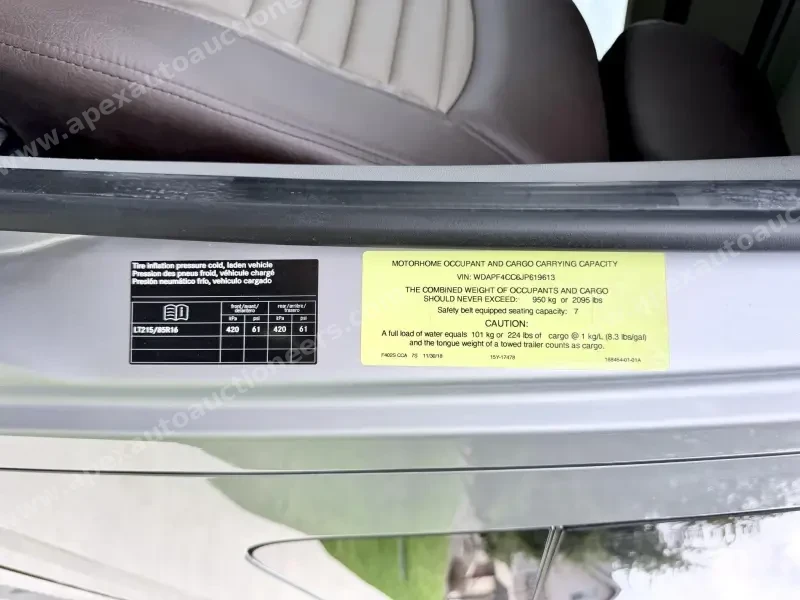 2019 Mercedes-Benz Sprinter 3500 Winnebago Era BM170X photo 199
